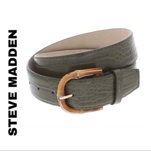 STEVE MADDEN croc embossed Faux🌼